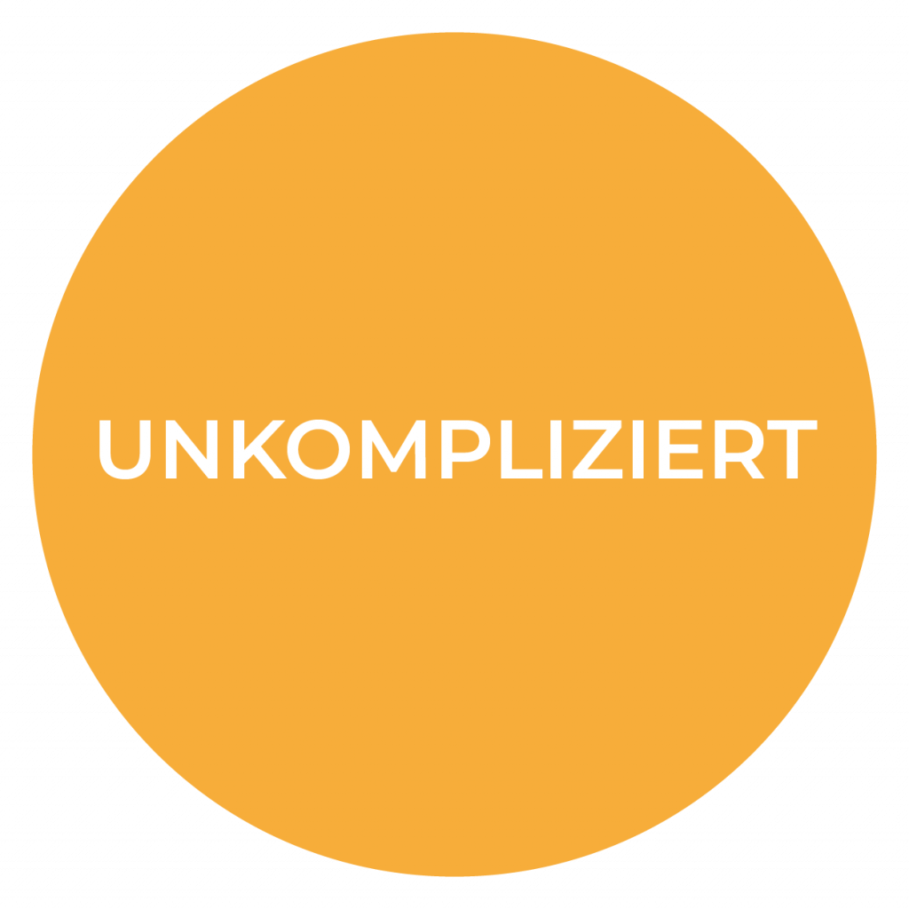 Unsere Werte - Unkompliziert
